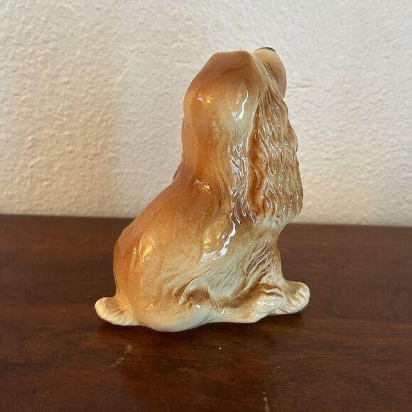 VTG USA Royal Copley Porcelain 1950's Mid-century Cocker Spaniel Figurine Dog - Picture 3 of 7